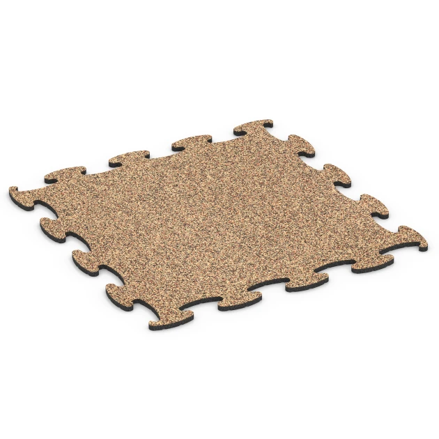 Pavimento agility indoor cani von WARCO im Farbdesign Terracotta mit den Abmessungen 98 x 98 × 1,8 cm. Produktfoto von Artikel 6907 in der Aufsicht von schräg vorne.