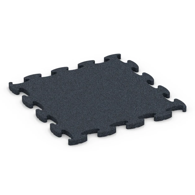 Fitness Premium Boden von WARCO im Farbdesign Anthrazit mit den Abmessungen 45,9 x 45,9 x 1,8. Produktfoto von Artikel 6960 in der Aufsicht von schräg vorne.