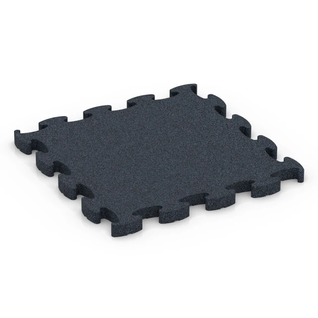 Fitness Premium pavimento sportivo von WARCO im Farbdesign Antracite mit den Abmessungen 45,9 x 45,9 x 2,8 cm. Produktfoto von Artikel 6961 in der Aufsicht von schräg vorne.