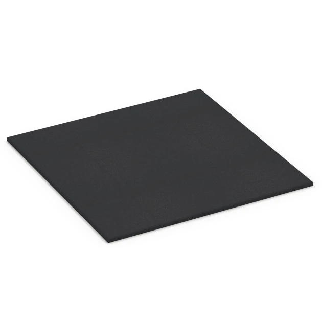 Fitness Performance Basic pavimento sportivo von WARCO im Farbdesign Antracite mit den Abmessungen 100 x 100 x 2 cm | 1,00 m². Produktfoto von Artikel 7074 in der Aufsicht von schräg vorne.