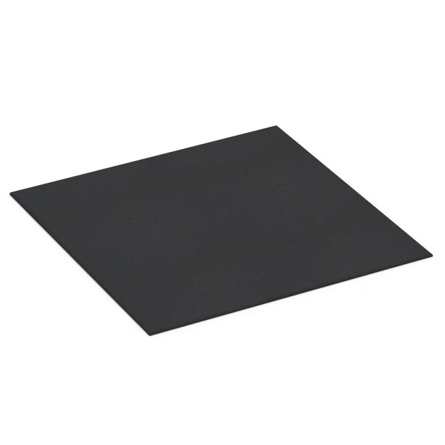 Fitness Performance Basic pavimento sportivo von WARCO im Farbdesign Antracite mit den Abmessungen 100 x 100 x 1 cm | 1,00 m². Produktfoto von Artikel 7075 in der Aufsicht von schräg vorne.