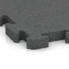 Detailaufnahme der Randausprägung von WARCO-Produkt 4194, Ballspielplatte HD, Format 500 x 500 x 40 mm, Farbe Schiefergrau.