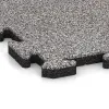 Detailaufnahme der Randausprägung von WARCO-Produkt 4535, Lastra per marciapiede, Format 500 x 500 x 30 mm, Farbe Grigio melange.
