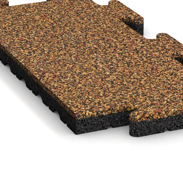 Detailaufnahme der Randausprägung von WARCO-Produkt 4882, Lastra di finitura dei bordi Pro, Format 500 x 235 x 30 mm, Farbe Terracotta.