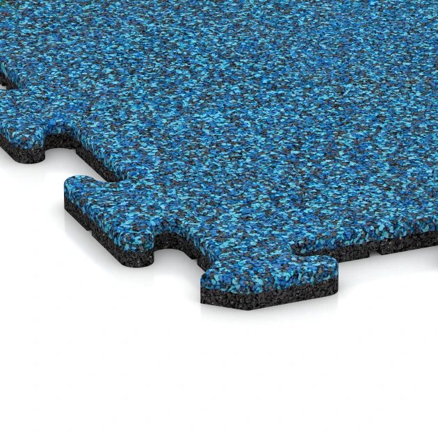 Detailaufnahme der Randausprägung von WARCO-Produkt 3935, Pavimentazione per cani, Format 100 x 100 x 1,8 cm | 1,00 m², Farbe Atlantico.