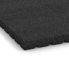 Detailaufnahme der Randausprägung von WARCO-Produkt 3640, Tappeto da stalla HD, Format 100 x 100 x 4 cm, Farbe Antracite.