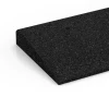 Detailaufnahme der Randausprägung von WARCO-Produkt 6598, Rampa per soglia, Format 100 × 25 cm | 1 < 5 cm, Farbe Antracite.
