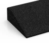 Detailaufnahme der Randausprägung von WARCO-Produkt 6602, Rampa per soglia, Format 100 × 25 cm | 1 < 9 cm, Farbe Antracite.