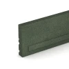 Detailaufnahme der Randausprägung von WARCO-Produkt 3786, Cordolo in gomma, Format 100 × 5 × 25 cm, Farbe Verde erba.