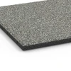 Detailaufnahme der Randausprägung von WARCO-Produkt 6414, Fallschutzplatte – 90 cm, Format 50 x 50 x 3 cm | 0,25 m², Farbe Grauer Granit.