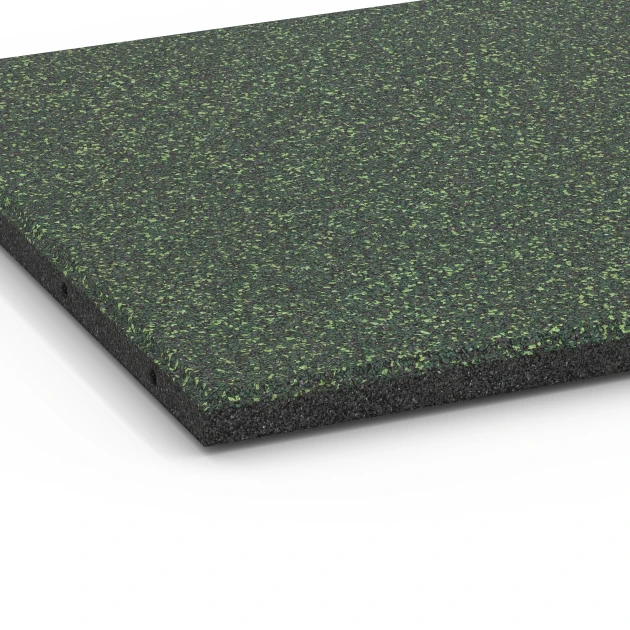 Detailaufnahme der Randausprägung von WARCO-Produkt 6415, Piastrella antitrauma – 90 cm, Format 50 x 50 x 3 cm | 0,25 m², Farbe Prato inglese.