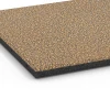 Detailaufnahme der Randausprägung von WARCO-Produkt 6421, Piastrella antitrauma – 90 cm, Format 50 x 50 x 3 cm | 0,25 m², Farbe Rattan.