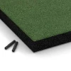 Detailaufnahme der Randausprägung von WARCO-Produkt 6267, Piastrella antitrauma – 180 cm, Format 50 x 50 x 6 cm, Farbe Verde erba.