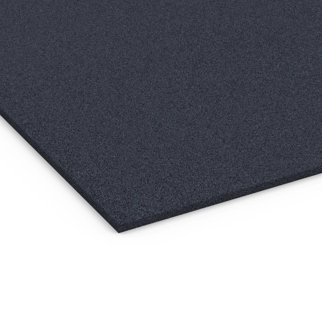 Detailaufnahme der Randausprägung von WARCO-Produkt 6175, Fitness Performance Elite Pavimento Fitness, Format 100 × 100 × 1,5 cm, Farbe Antracite.