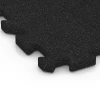 Detailaufnahme der Randausprägung von WARCO-Produkt 6987, Piastrelle per campi sportivi, Format 50 x 50 x 3 cm | 0,25 m², Farbe Antracite.
