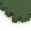 Detailaufnahme der Randausprägung von WARCO-Produkt 6307, Piastra antitrauma ad incastro puzzle, Format 50 x 50 x 5 cm | 0,25 m², Farbe Verde erba.