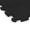 Detailaufnahme der Randausprägung von WARCO-Produkt 6312, Piastra antitrauma ad incastro puzzle, Format 50 x 50 x 2 cm | 0,25 m², Farbe Antracite.