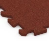 Detailaufnahme der Randausprägung von WARCO-Produkt 6410, Piastrella per balcone, Format 50 x 50 x 2 cm | 0,25 m², Farbe Rosso mattone.