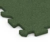 Detailaufnahme der Randausprägung von WARCO-Produkt 6985, Piastrella per palestra, Format 50 x 50 x 2 cm | 0,25 m², Farbe Verde erba.