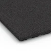 Detailaufnahme der Randausprägung von WARCO-Produkt 6385, Stallmatte Komfort, Format 100 x 50 x 4 cm | 0,50 m², Farbe Anthrazit.