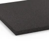 Detailaufnahme der Randausprägung von WARCO-Produkt 6476, Funktionsplatte Kl. 1, Format 52 x 52 x 2,7 cm, Farbe Anthrazit.