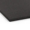 Detailaufnahme der Randausprägung von WARCO-Produkt 6658, Funktionsplatte Kl. 1, Format 104 x 104 x 2,7 cm, Farbe Anthrazit.