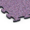 Detailaufnahme der Randausprägung von WARCO-Produkt 6756, Pavimentazione antitrauma, Format 44,6 x 44,6 x 1,8 cm, Farbe Lavanda.