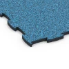 Detailaufnahme der Randausprägung von WARCO-Produkt 6857, Fitness Active pavimento, Format 97,1 x 97,1 x 2,8 cm, Farbe Atlantico.