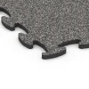 Detailaufnahme der Randausprägung von WARCO-Produkt 6886, Fitness Max Floor System, Format 97,1 x 97,1 x 2,8 cm, Farbe Granito grigio scuro.