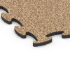 Detailaufnahme der Randausprägung von WARCO-Produkt 6889, Fitness Max Floor System, Format 97,1 x 97,1 x 2,8 cm, Farbe Terracotta.