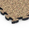 Detailaufnahme der Randausprägung von WARCO-Produkt 6772, Pavimento bordo piscina, Format 28,9 x 28,9 x 1,8 cm, Farbe Terracotta.