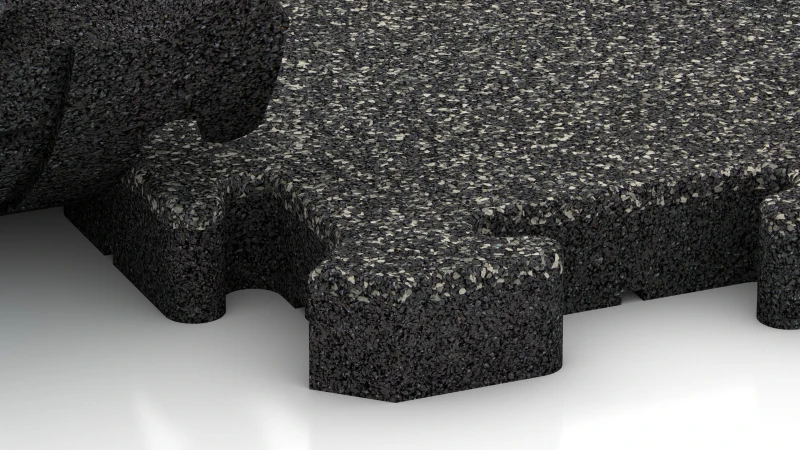 Sistema puzzle con fase leggermente arrotondata