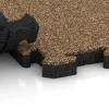 Großaufnahme vom Verbindungssystem von WARCO-Boden 2889 - Lastra per marciapiede im Farbdesign Marocco. Abmessungen 500 x 500 x 40 mm.