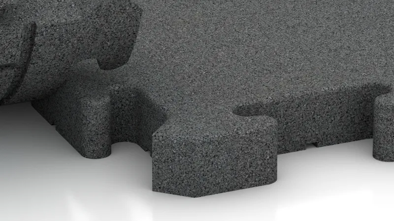 Giunzione a incastro con smusso delicatamente arrotondato