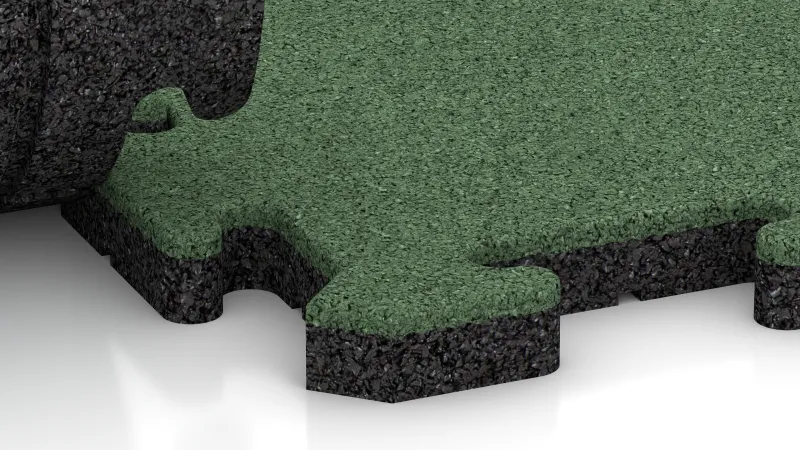 Giunzione a incastro con smusso delicatamente arrotondato