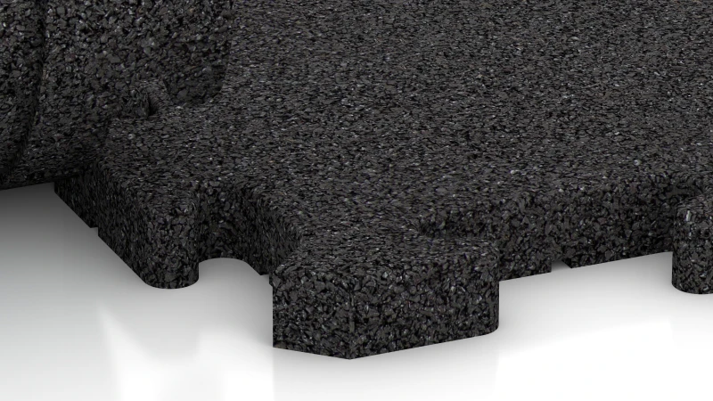 Giunzione a incastro con smusso delicatamente arrotondato