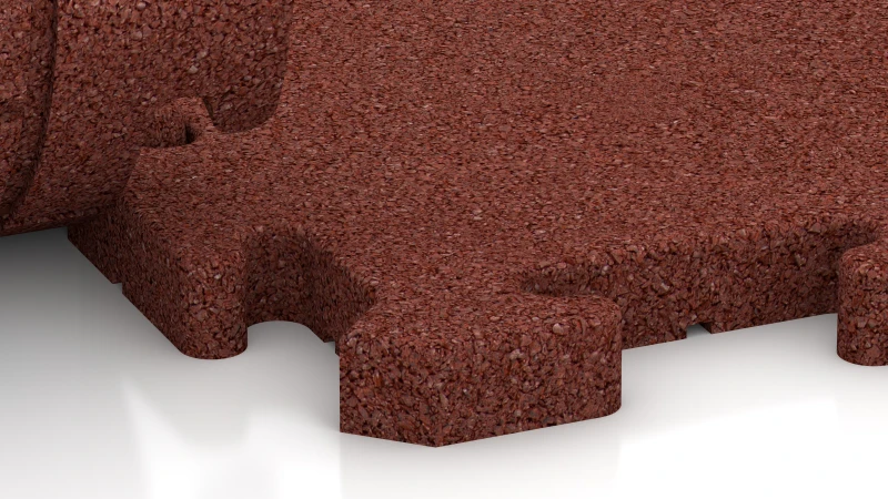 Giunzione a incastro con smusso delicatamente arrotondato