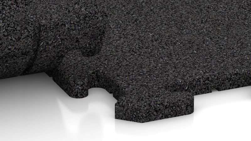 Puzzleverbindung mit leicht gerundeter Fase