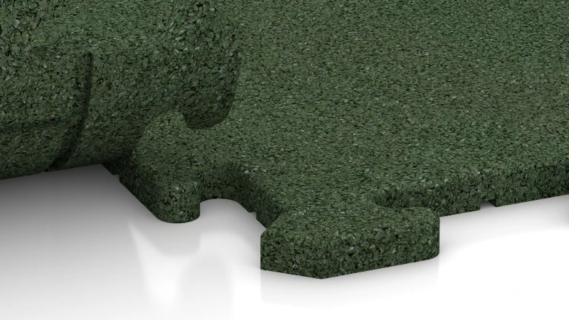 Sistema puzzle con fase leggermente arrotondata