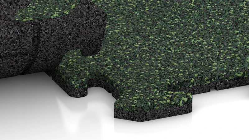 Sistema puzzle con fase leggermente arrotondata