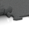 Großaufnahme vom Verbindungssystem von WARCO-Boden 4831 - Piastra d’angolo im Farbdesign Grigio ardesia. Abmessungen 485 x 485 x 18 mm.