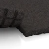 Großaufnahme vom Verbindungssystem von WARCO-Boden 3640 - Tappeto da stalla HD im Farbdesign Antracite. Abmessungen 100 x 100 x 4 cm.