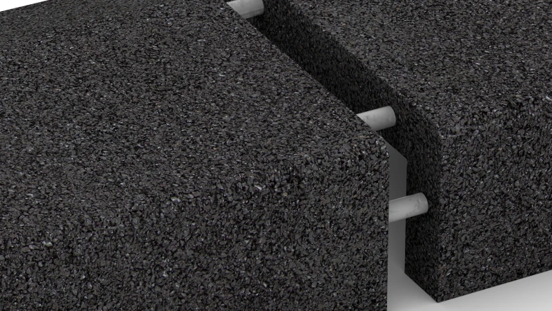 Incollaggio permanentemente elastico – Elemento rivestimento SR