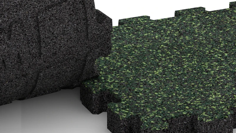 Sistema puzzle rifilato senza fase