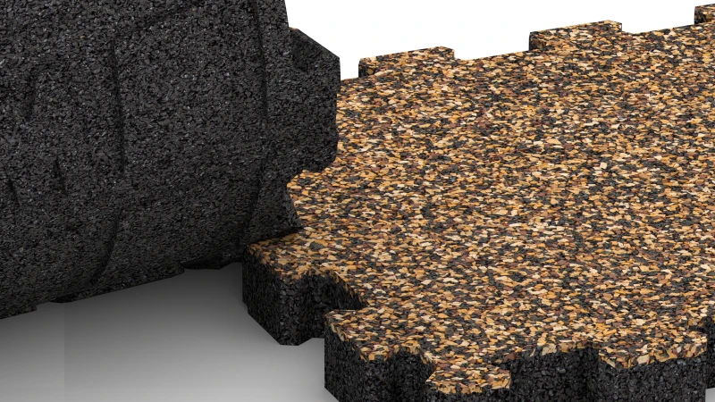 Sistema puzzle rifilato senza fase