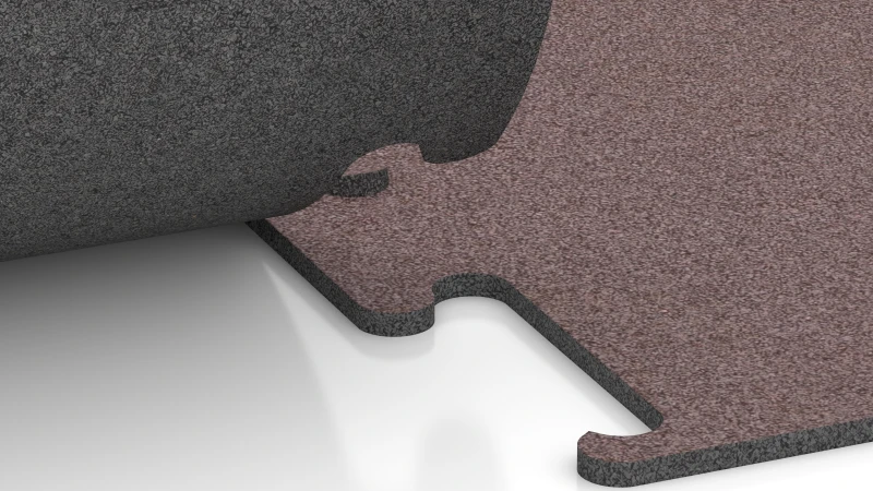 Sistema puzzle rifilato senza fase