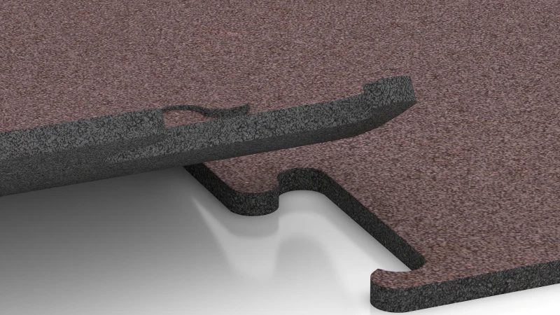 Sistema puzzle rifilato senza fase