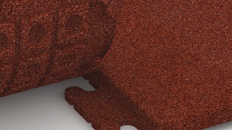 Sistema puzzle velato con fase arrotondata