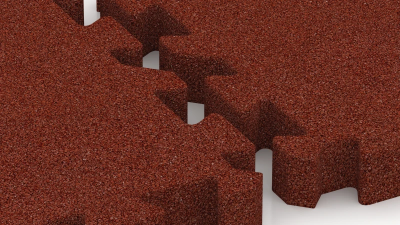 Sistema puzzle con fase leggermente arrotondata
