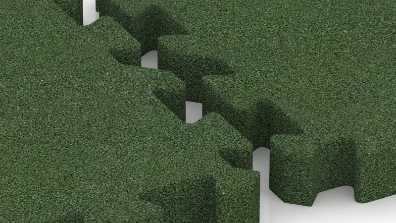 Sistema puzzle con fase leggermente arrotondata